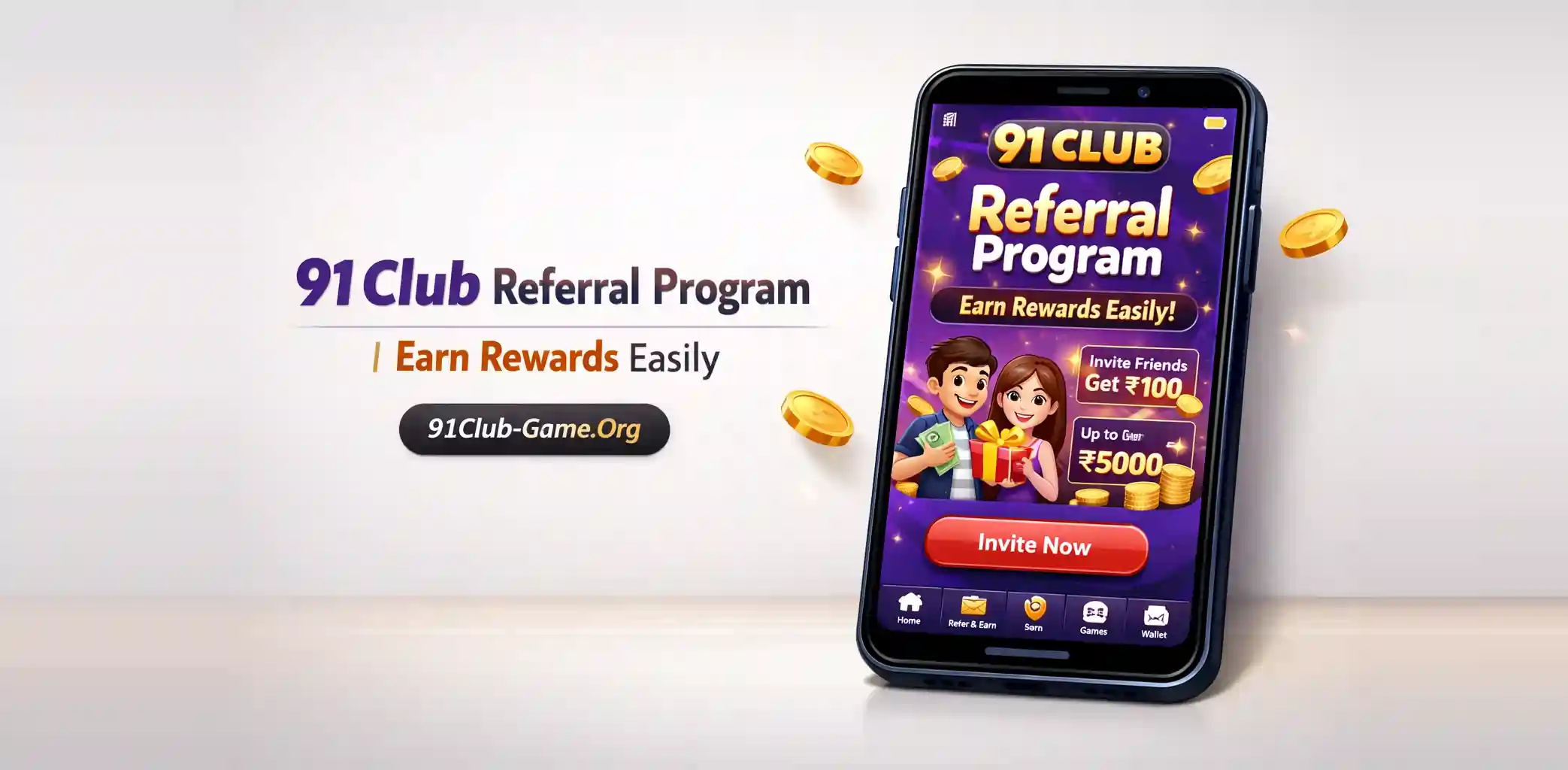 91 Club Referral Program | Earn Rewards Easily